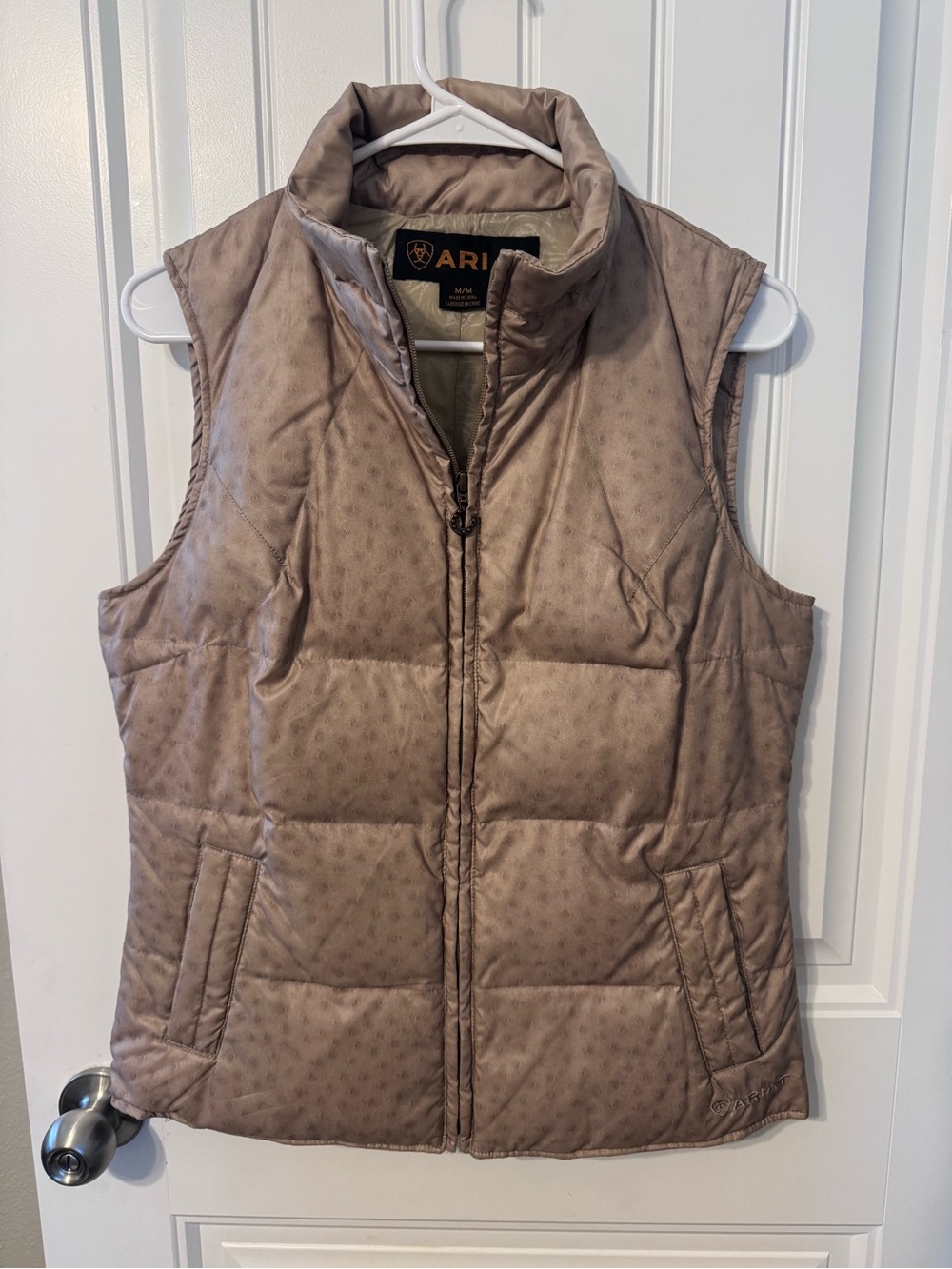 Ariat Women's Taupe Quilted Insulated Vest